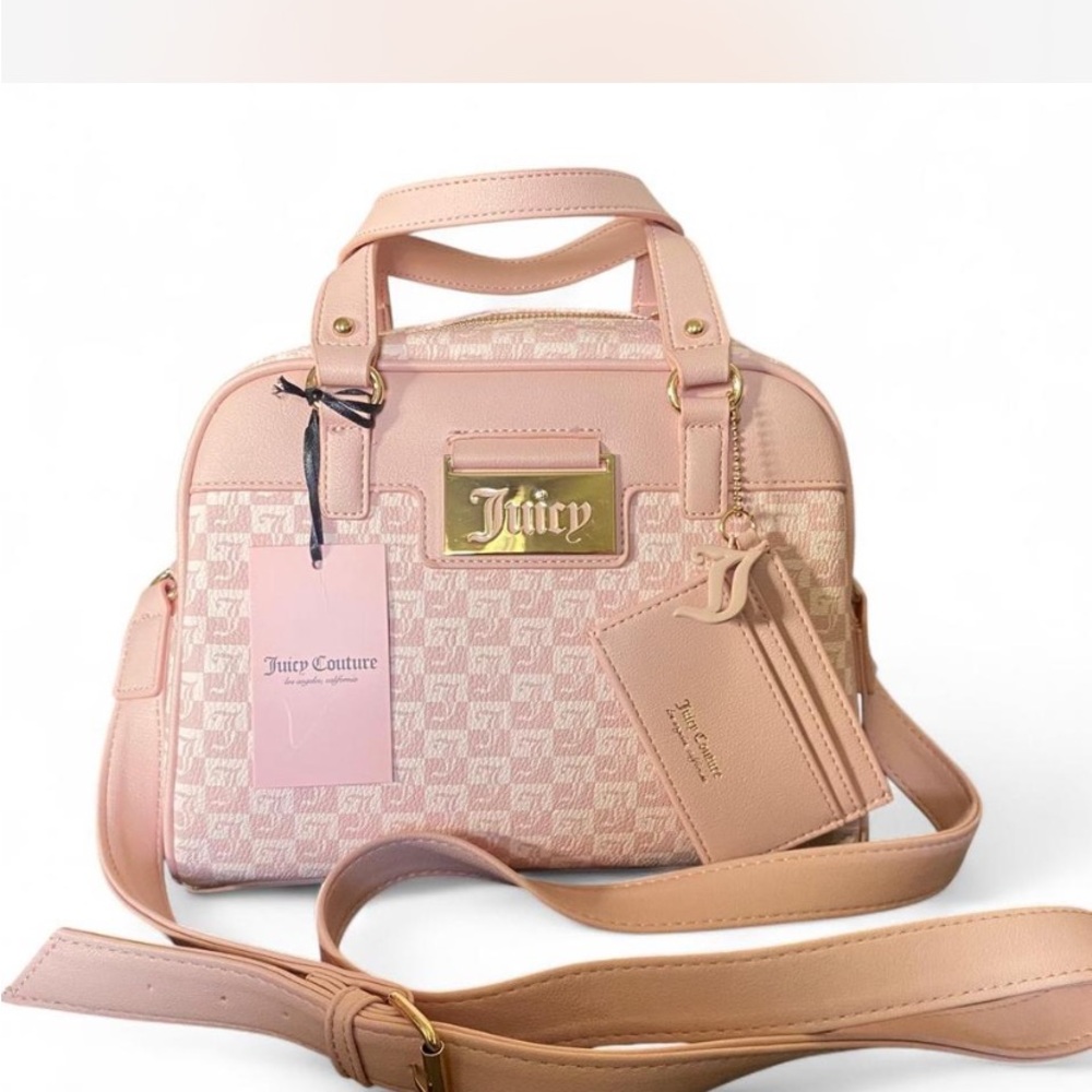 Juicy Couture Light Pink Crossbody Bag